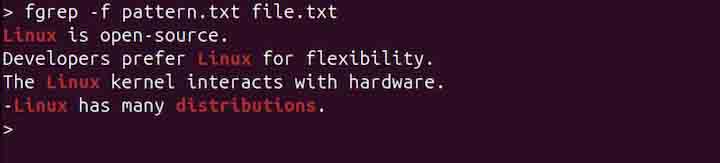 Searching List of Strings from File