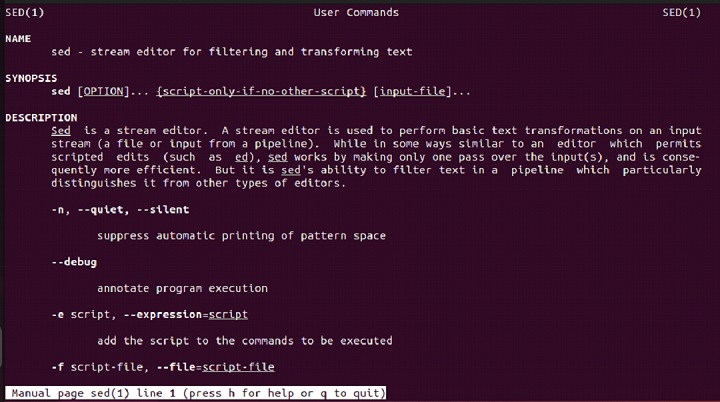 sed Command in Linux1