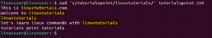 sed Command in Linux3