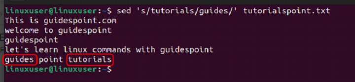 sed Command in Linux4