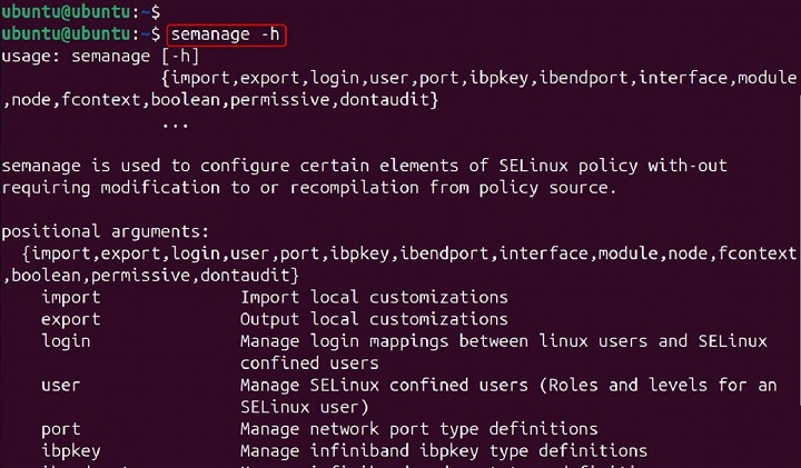 semanage Command in Linux1