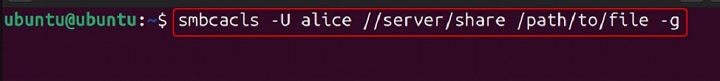 smbcacls Command in Linux7