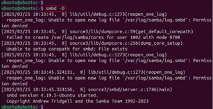 smbd Command in Linux1