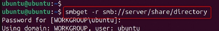 smbget Command in Linux2