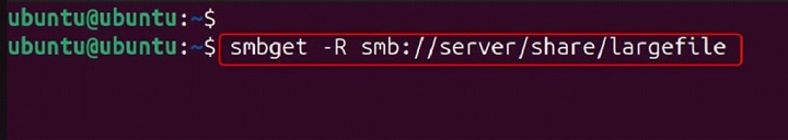 smbget Command in Linux5