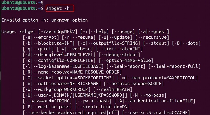 smbget Command in Linux9