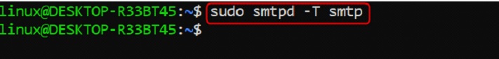 smtpd Command in Linux4