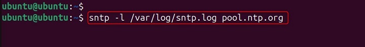 sntp Command in Linux13