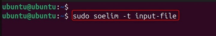 soelim Command in Linux10