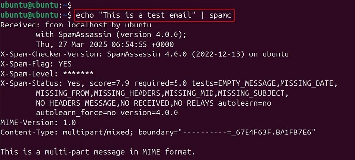 spamd Command in Linux18