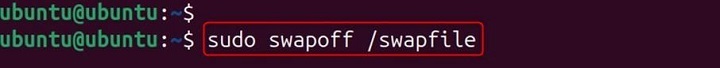 swapoff Command in Linux2