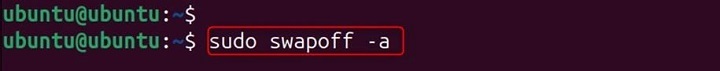 swapoff Command in Linux3