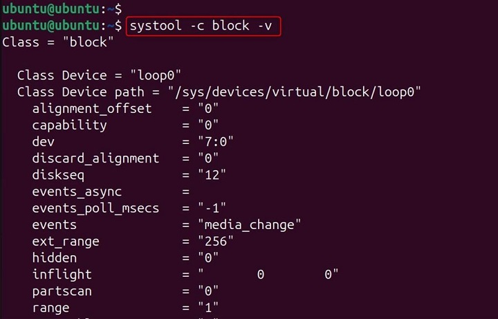 systool Command in Linux3