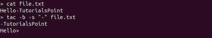 tac Command in Linux4