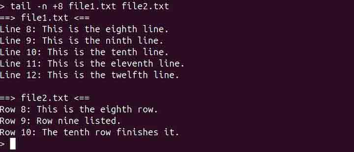 tail Command in Linux5