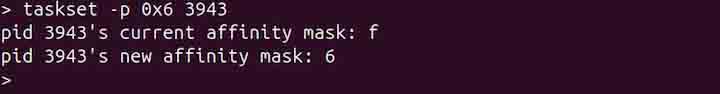 taskset Command in Linux2