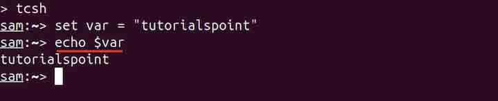 tcsh Command in Linux3