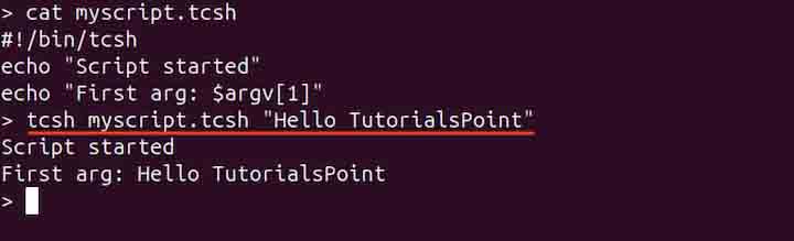 tcsh Command in Linux9