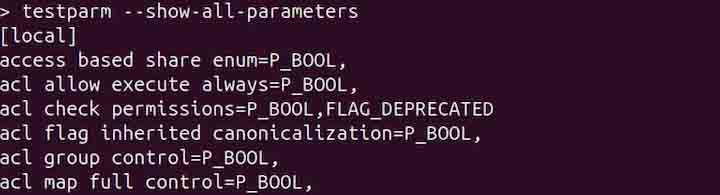 testparm Command in Linux4