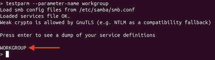 testparm Command in Linux5