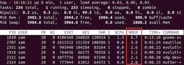 top Command in Linux5