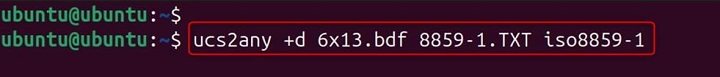 ucs2any Command in Linux5