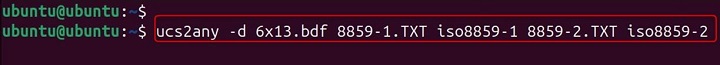 ucs2any Command in Linux6