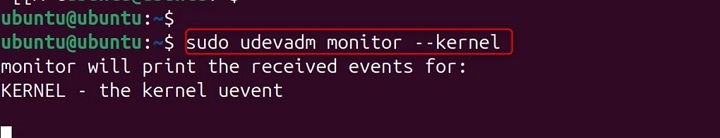 udevmonitor Command in Linux6