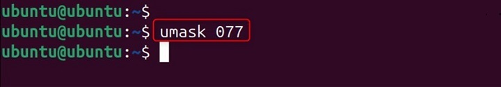 umask Command in Linux5