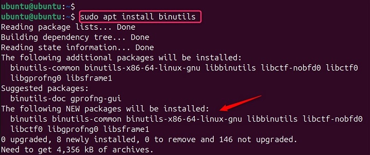 Use of gprof Command in Linux