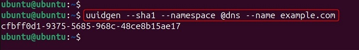 uuidgen Command in Linux5