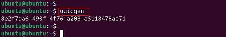 uuidgen Command in Linux9
