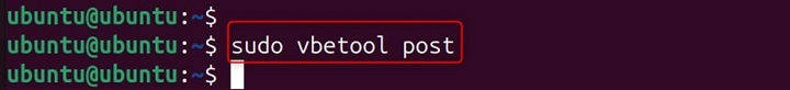 vbetool Command in Linux8