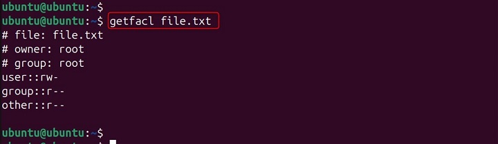 Verifying ACL Entries