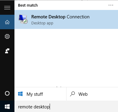 Remote Desktop