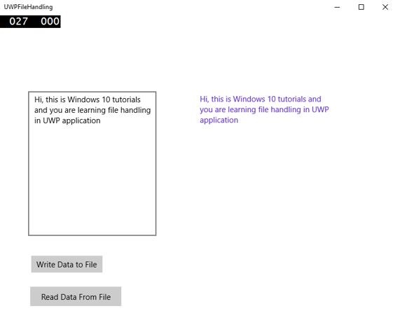File Management Read Write