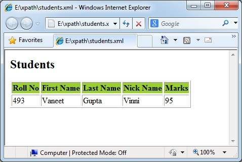 Formatted Comparison Operator Output